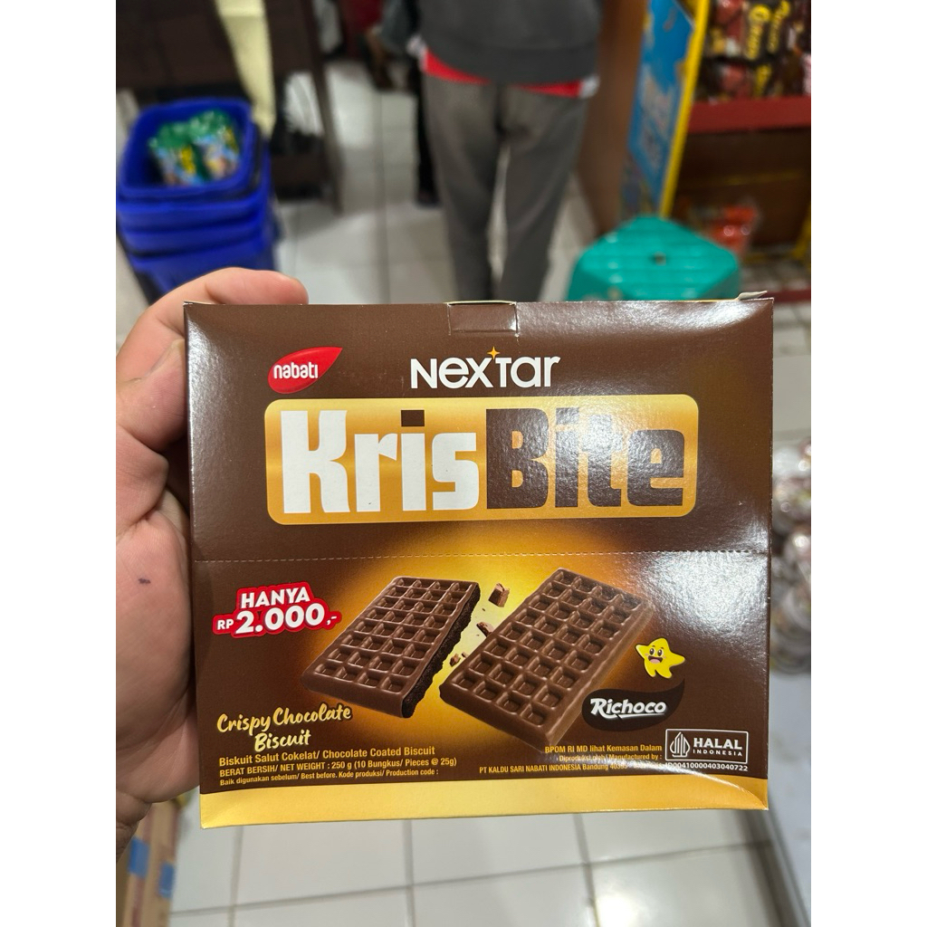 

Nextar Krisbite 250gram box isi 10