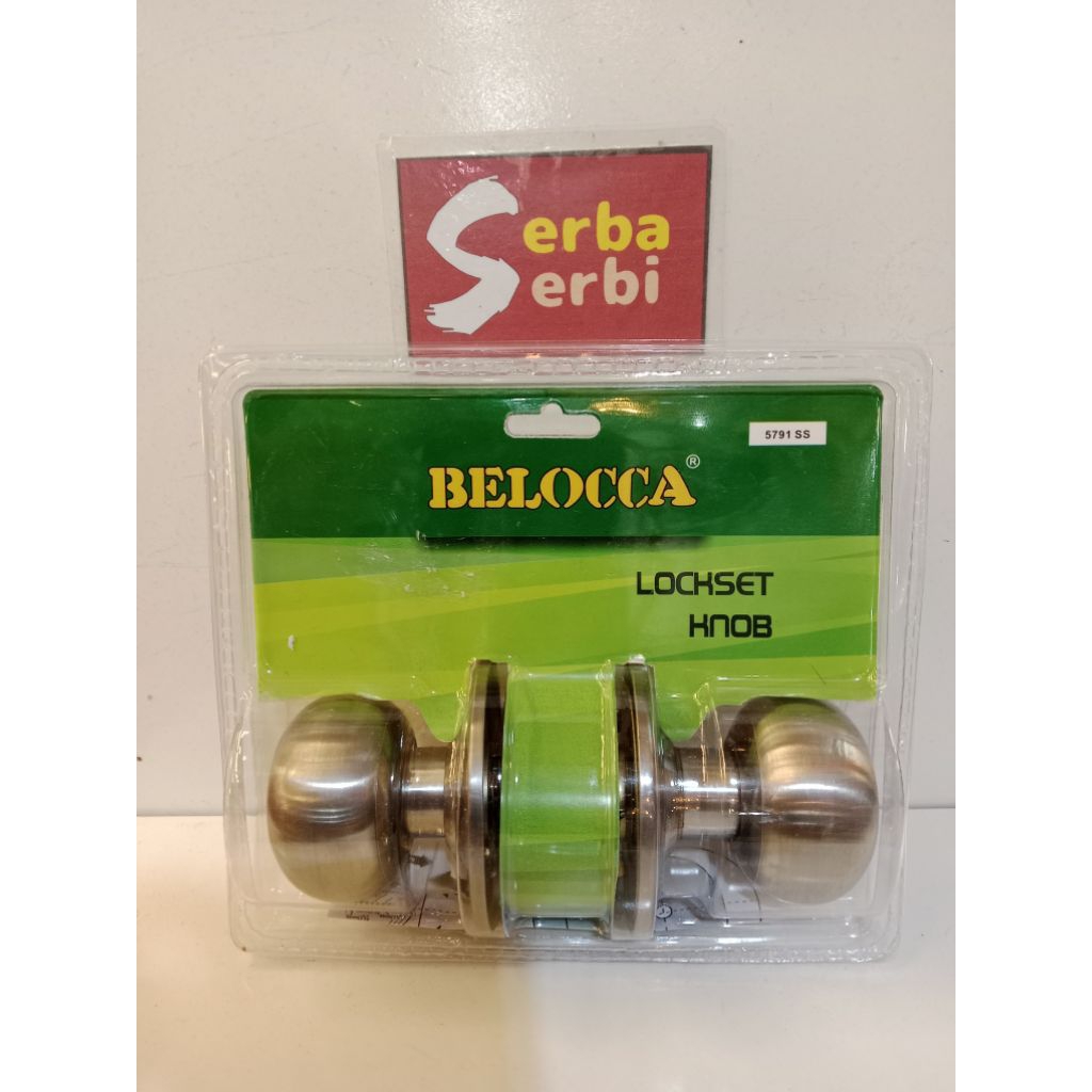 *SS KUNCI BULAT*Kunci pintu rumah kamar dekor cylindrical lock