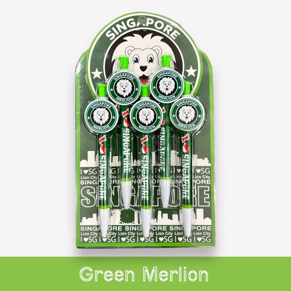 

Souvenir Singapore Pen / Pena Singapore / Oleh-Oleh Singapore / Pen Merlion