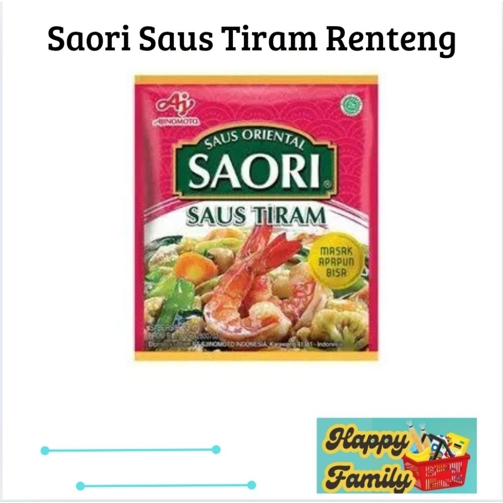 

Saori Saus Tiram Bumbu Siap Pakai Sachet