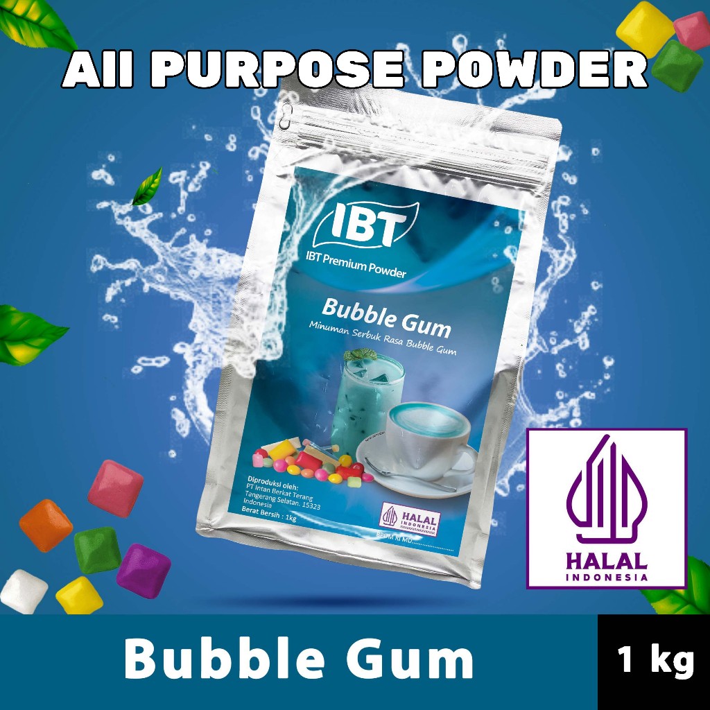 

Bahan Minuman Bubuk Bubble Gum Bubble Tea Drink Powder Bagus