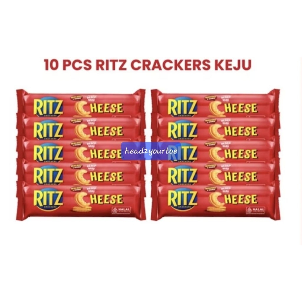 

Ritz Crackers Keju dan Coklat Kemasan 1 box isi 10 pcs