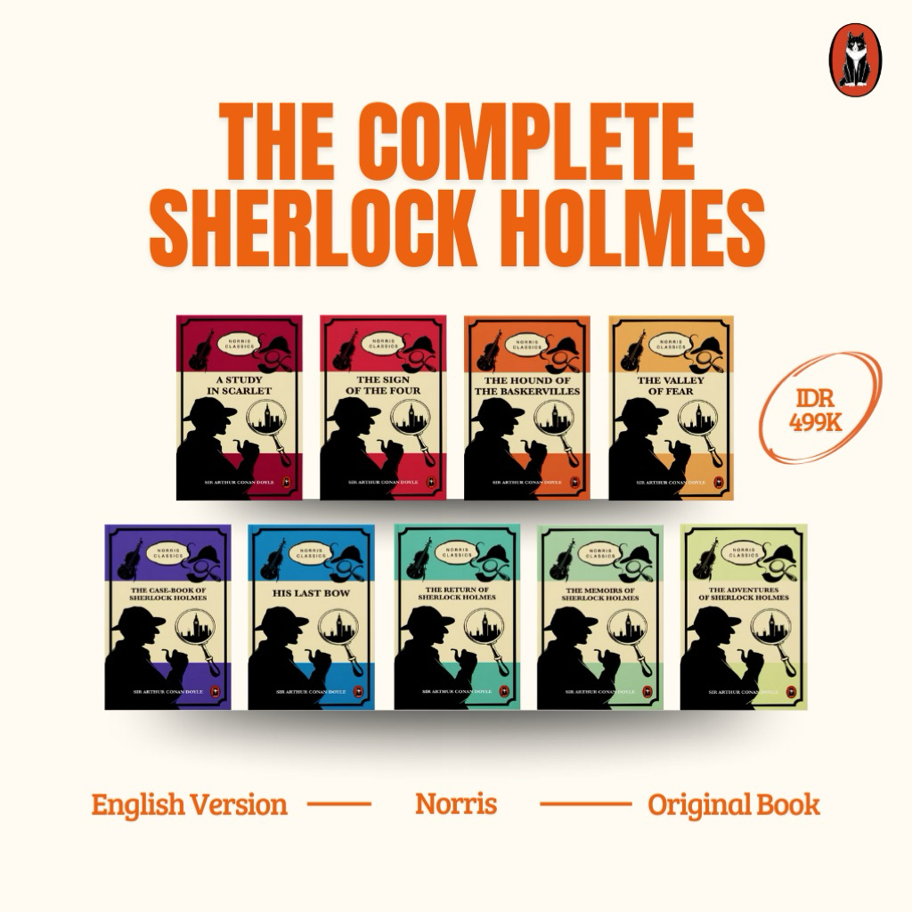 The Complete Sherlock Holmes: All Sherlock Holmes Series - Novel Classic - English Novel - Original.