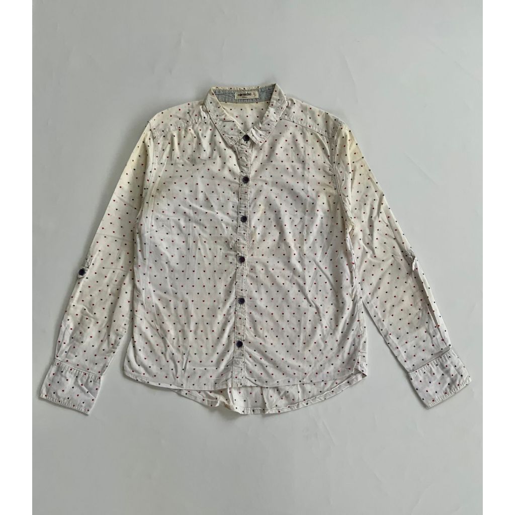 CORNICHE Kemeja Love Polkadot 038