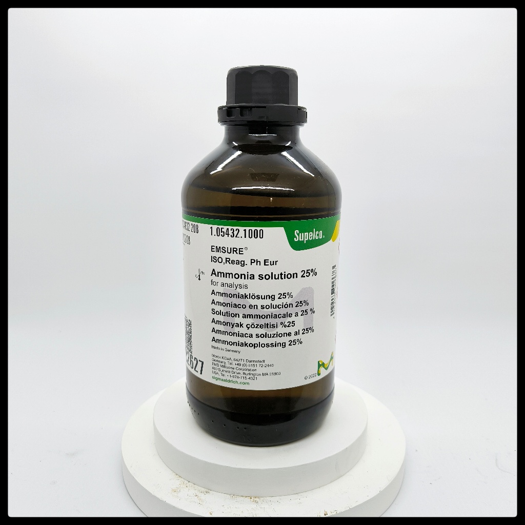 AMMONIA SOLUTION / LARUTAN AMONIA / NH4OH MERCK 105432 1L ORIGINAL