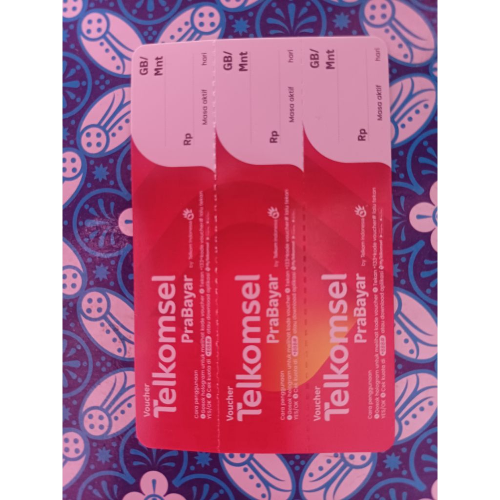 Voucher kosong telkomsel