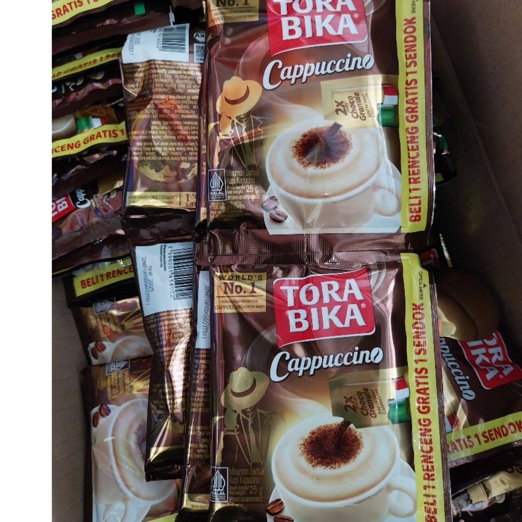 

KOPI TORABIKA CAPPUCINO RENTENG ISI 10PCS