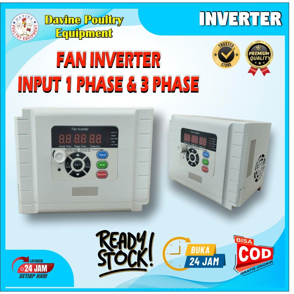 Fan Inverter 1Phase ke 3Phase dan 3Phase ke 3Phase