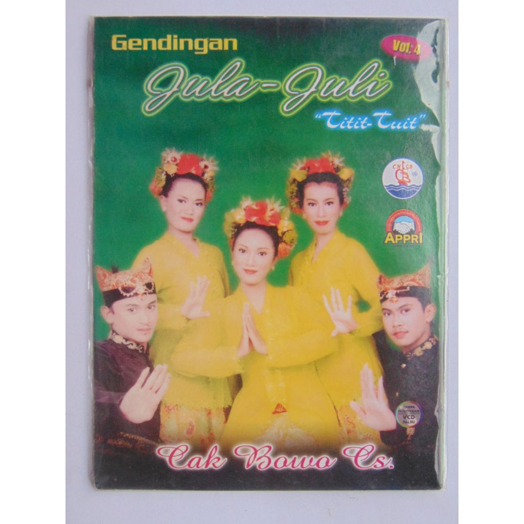 VCD Jula Juli Cak Bowo CS Vol 4 Titi Tuit