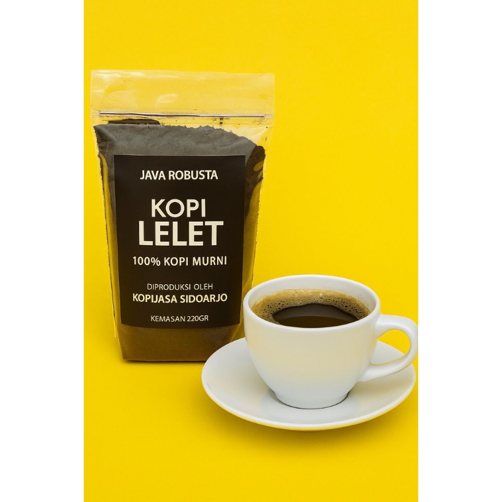 

Kopi robusta nikmat /Kopi lelet murni kopi 100% 220gr (PRODUK BARU) #kopijasa