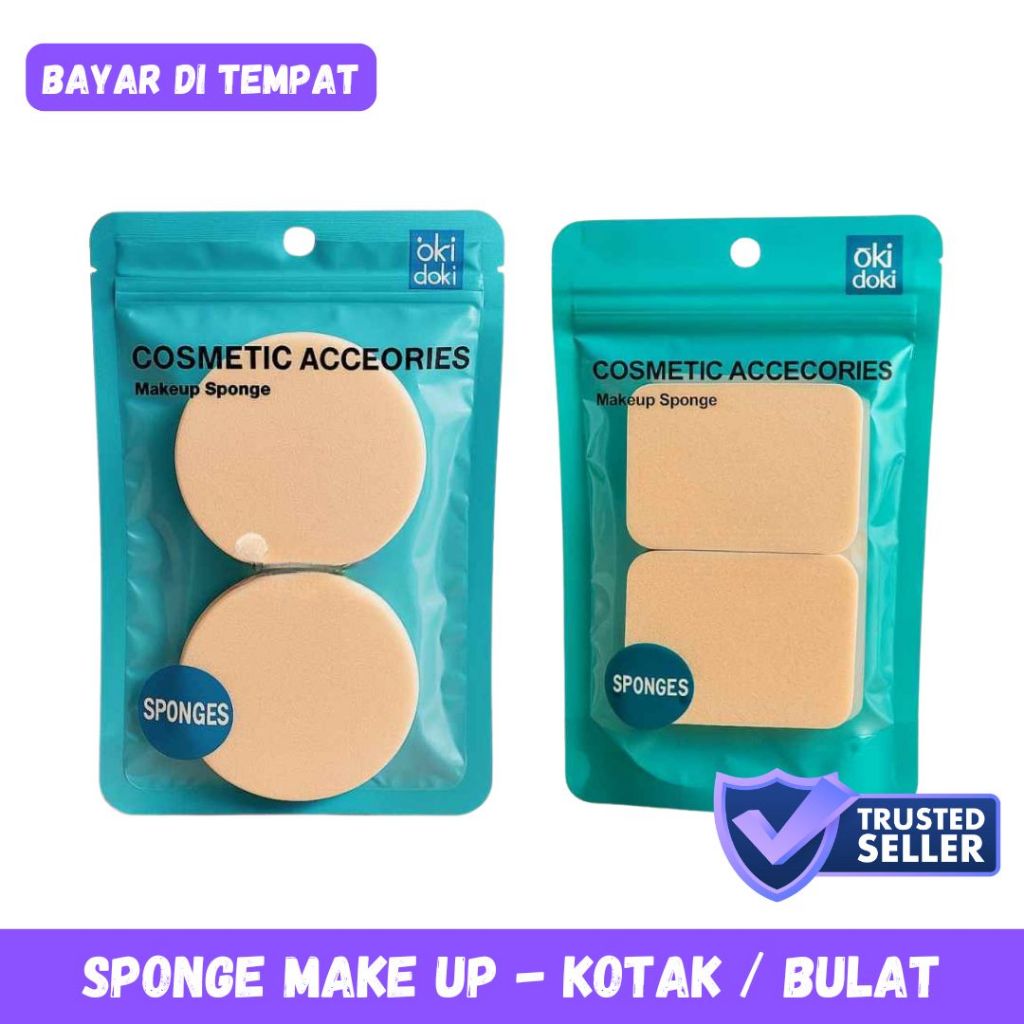 Spons Make Up - Sponge Make Up - Oki Doki - 1 Pcs