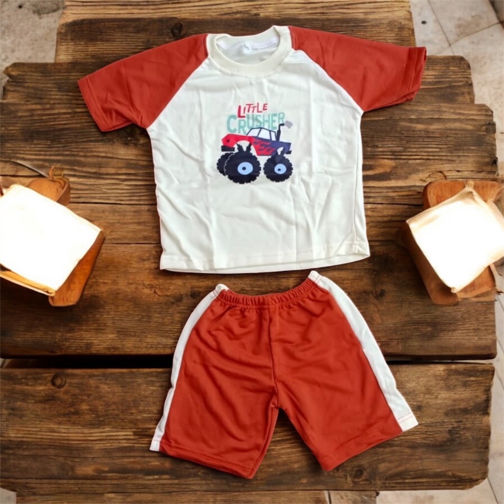 Baju Anak Laki-laki Setelan Baju Anak Laki  Willy One Set 1 - 8 tahun