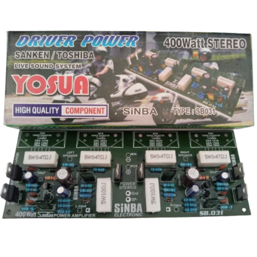 DRIVER POWER SANKEN TOSHIBA 400Watt STEREO BY SINBA