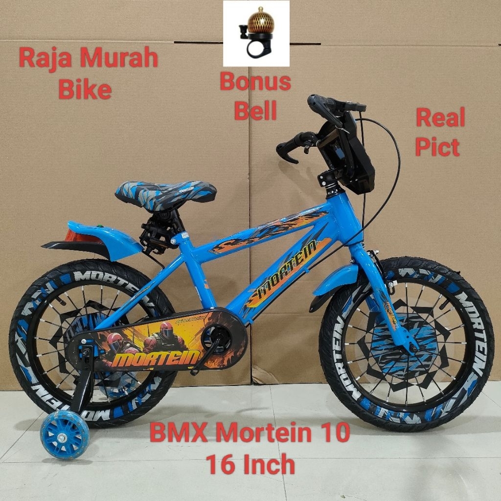Sepeda Anak Bmx Mortein 10 16 Inch Sepeda Anak Laki Laki BMX 16 Inch Mortein 10