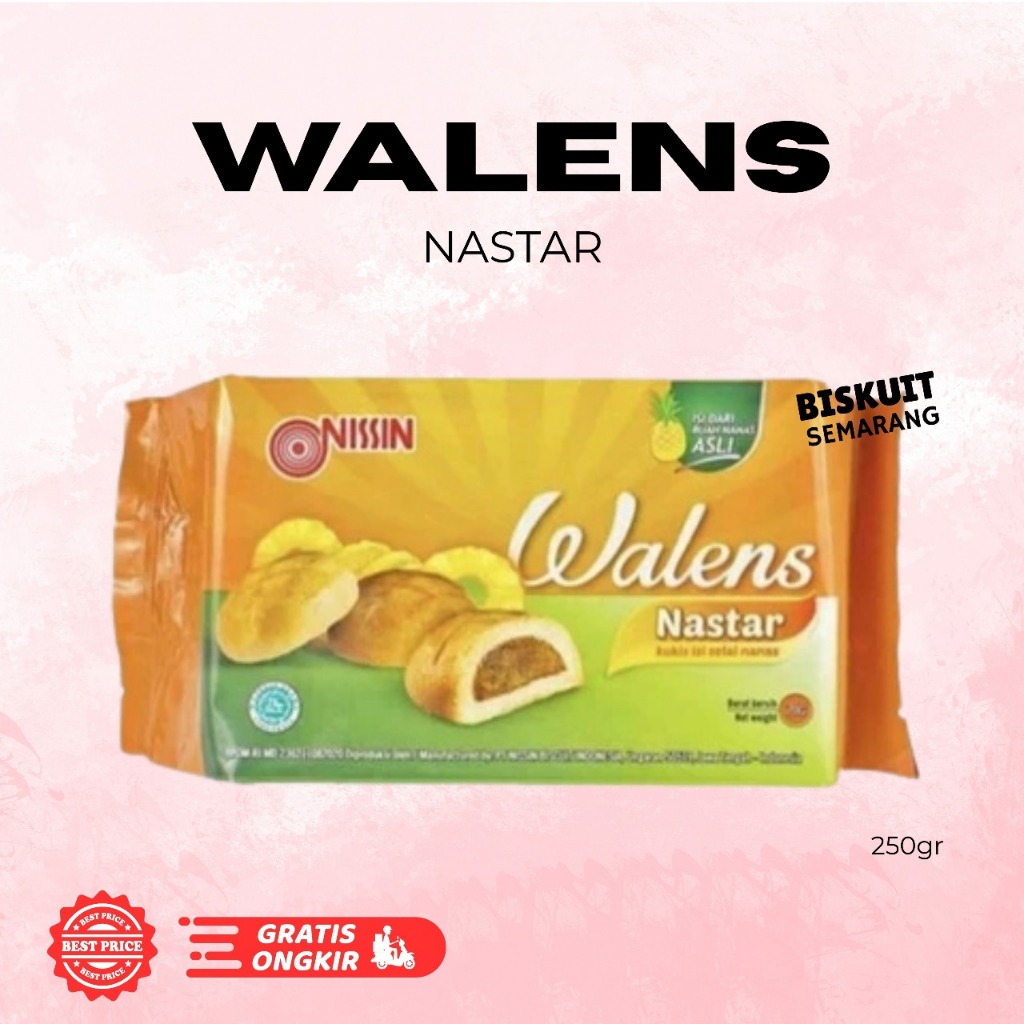 

Nissin Walens Nastar 70gr BISKUIT SEMARANG