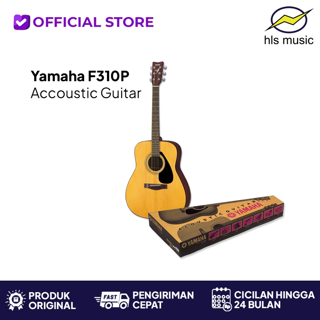 YAMAHA F310P / F 310P / F-310P Gitar Akustik Original Paket