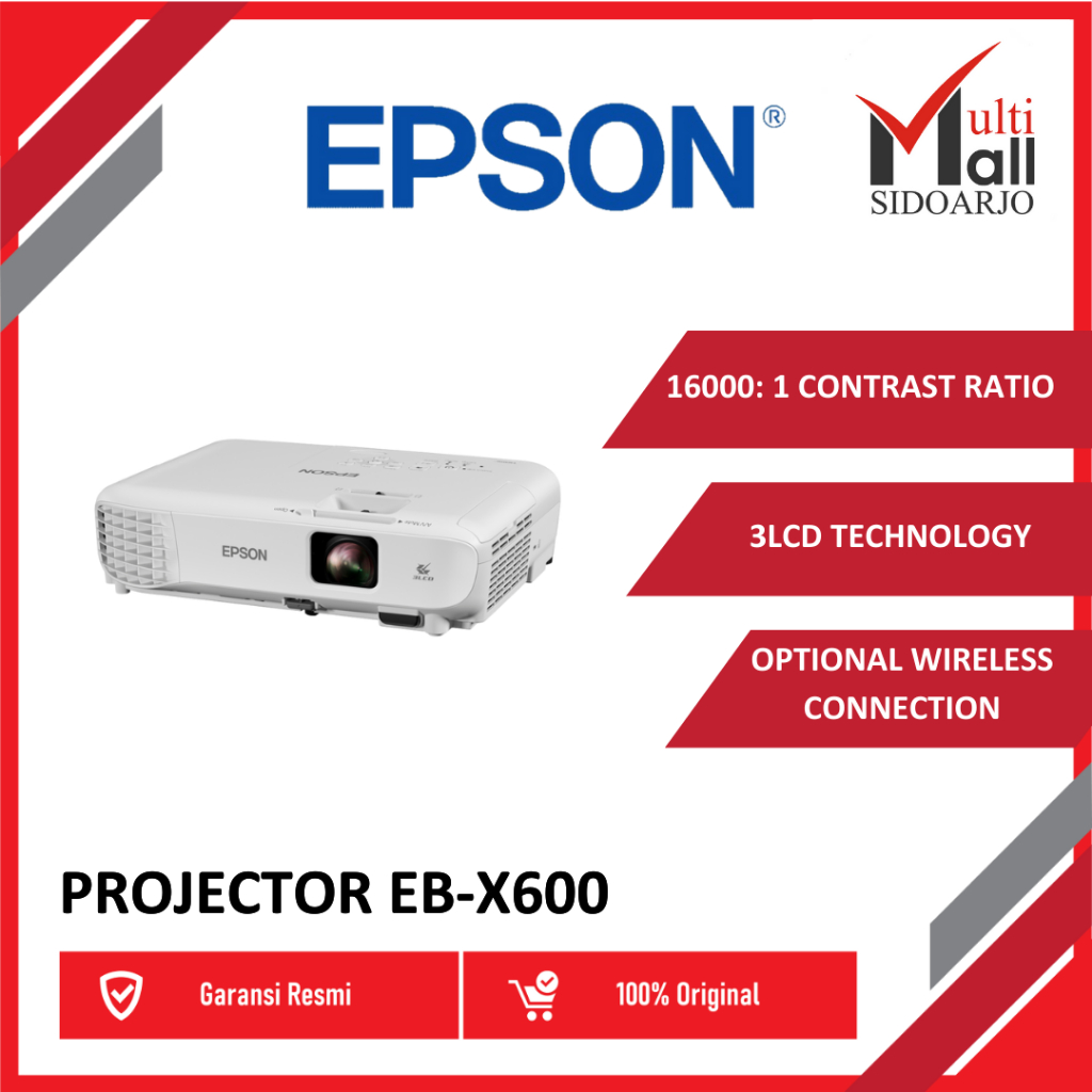 LCD PROJECTOR EPSON EB-X600