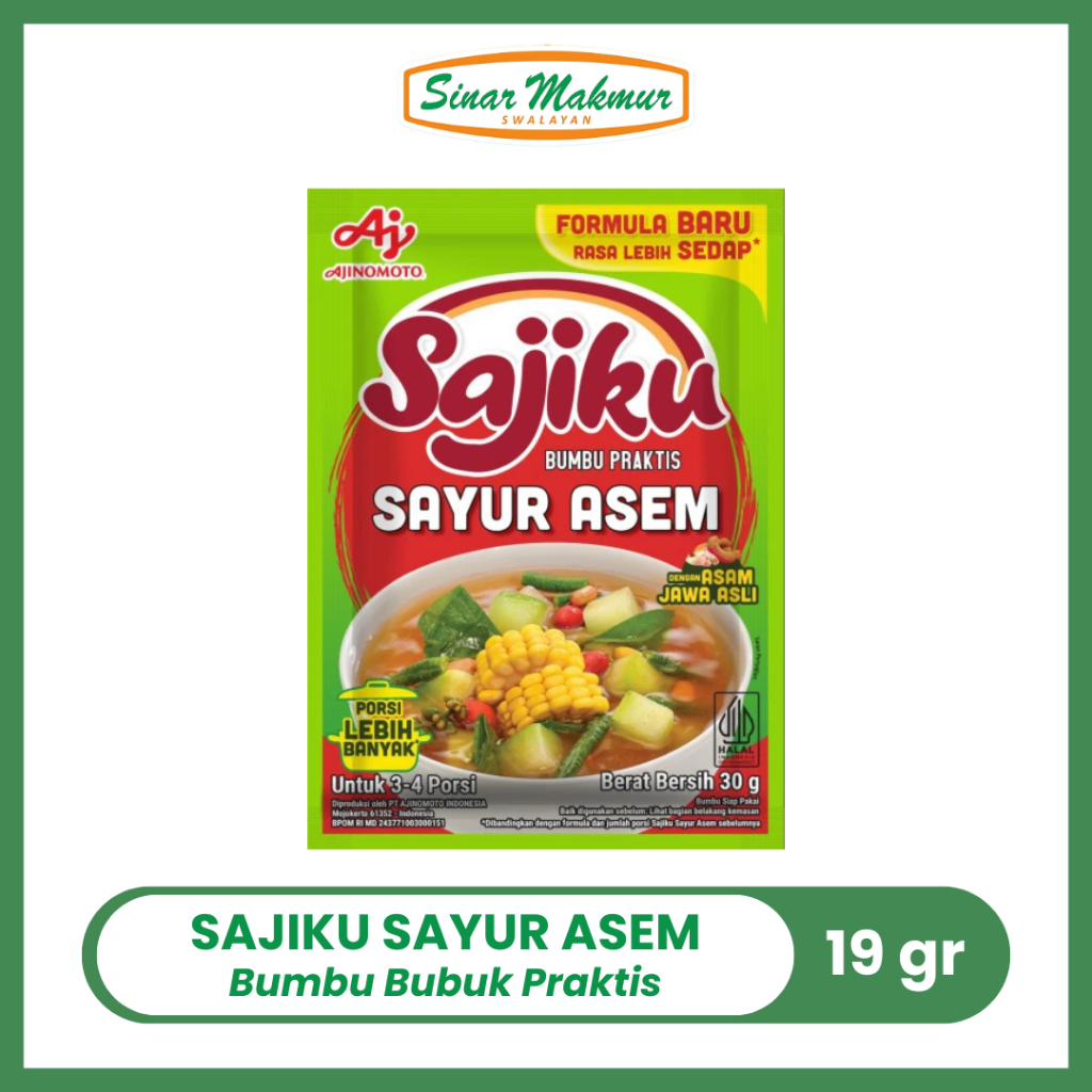 

Sajiku Bumbu Sayur Asem 25gr