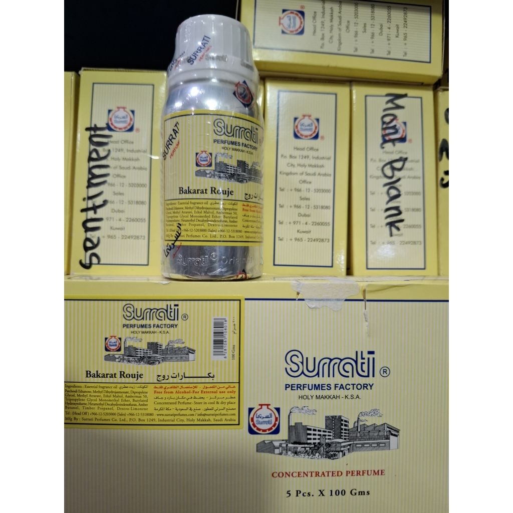 bakarat rouje surrati 100ml 100% original