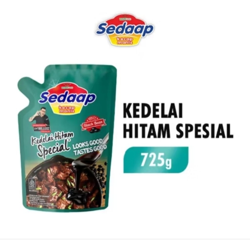 

kecap sedaap 725 gram tanpa piring