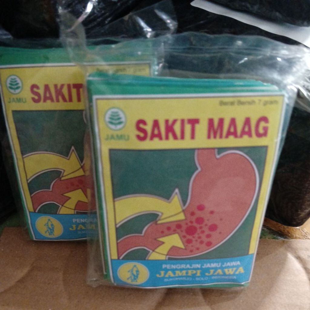 

Jamu Jawa sakit MAAG( ulu hati) isi 10 bungkus