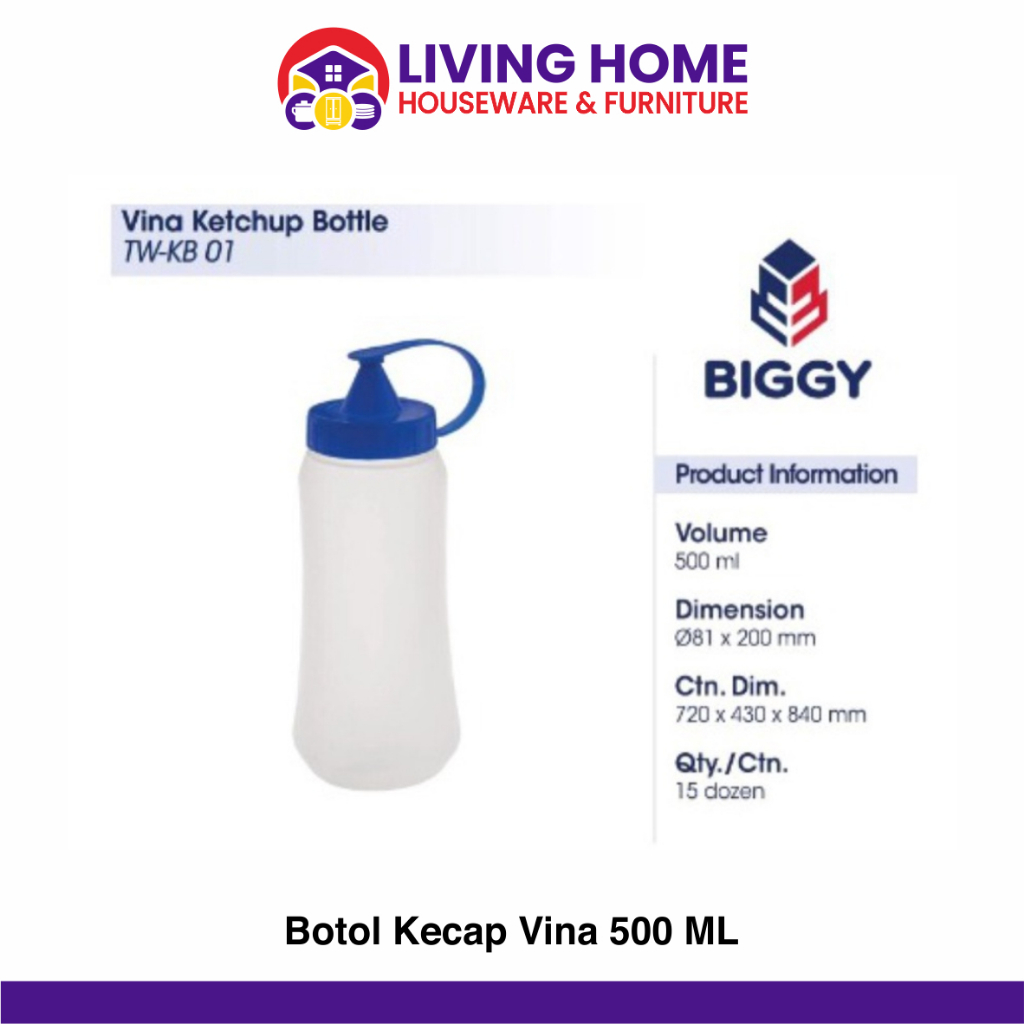 Botol Saos Kecap 500 ML - Botol Kecap Plastik