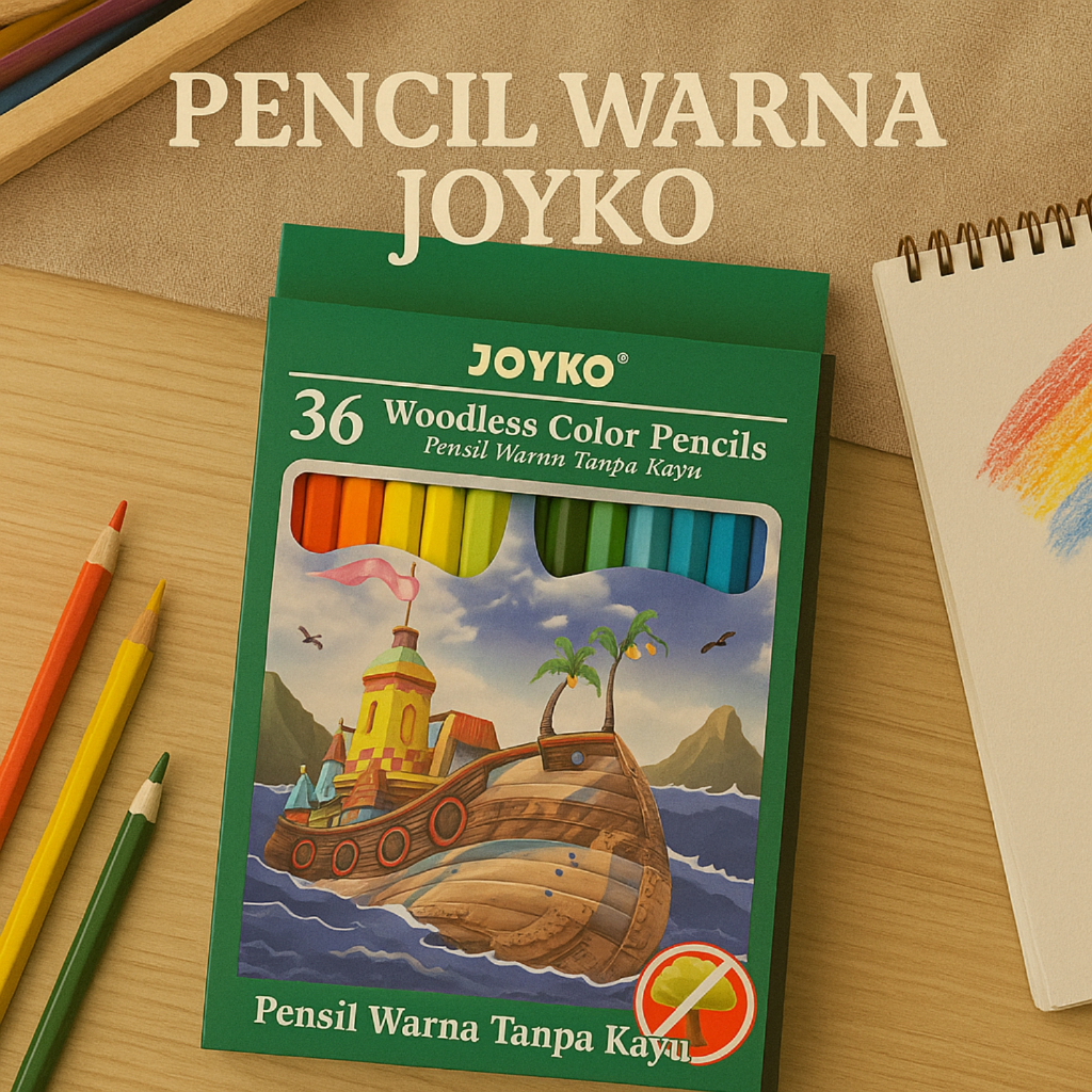 

Pencil Warna Joyko Isi 12-24-36 Color Pencil Pensil Warna Termurah