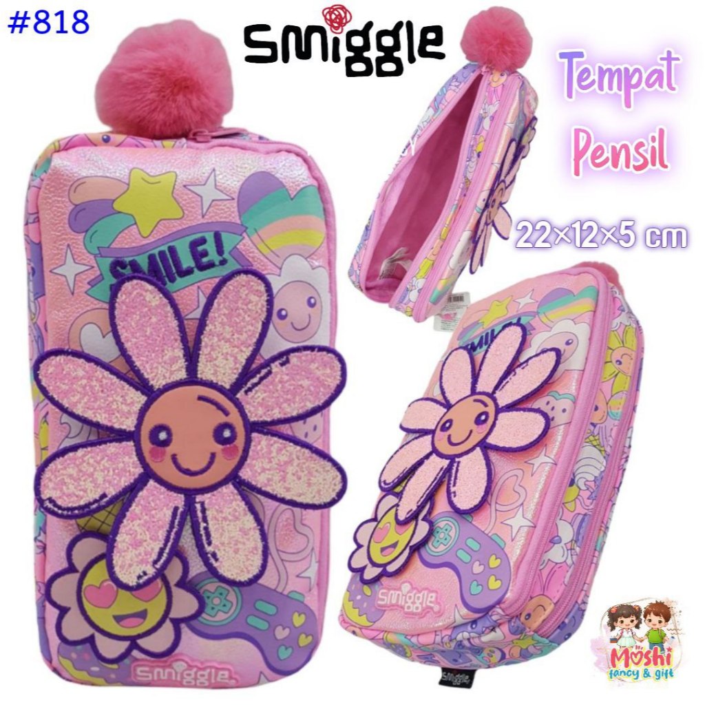 

Tempat Pensil Smiggle Anak Perempuan Girl Epic Flower / Pencil Case Stationary Smiggle Epic Flower PInk / Koleksi Smiggle / Alat Tulis Anak Perempuan Unicorn Cosmos Girl / Pencil Case Unicorn Pink