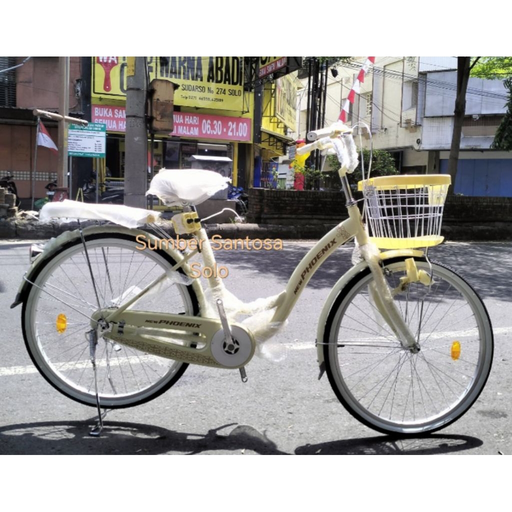SEPEDA MINI KERANJANG DEWASA NEW PHOENIX 26 INCH