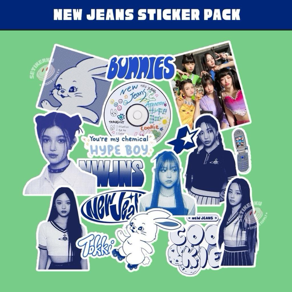 

New Jeans Sticker Pack A6 (17pcs)
