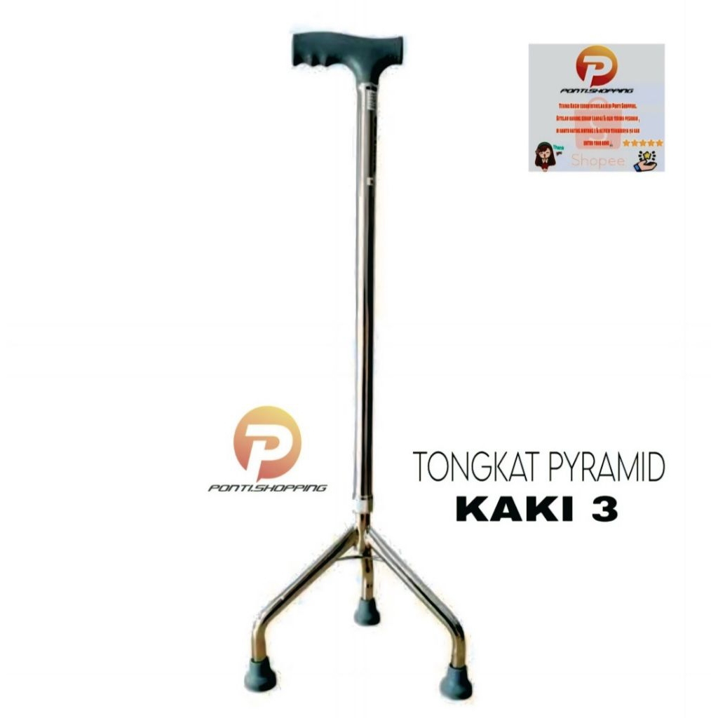 TONGKAT KAKI 3/TONGKAT PYRAMID