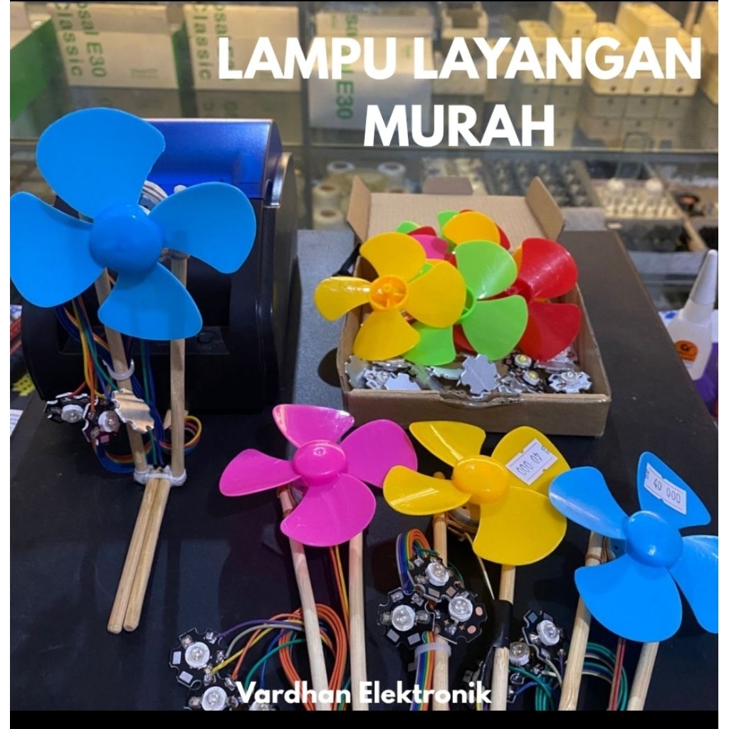LAMPU LAYANGAN DINAMO LED HPL MURAH