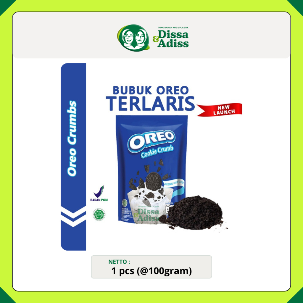 

Bubuk oreo asli 100 gram(Repack)
