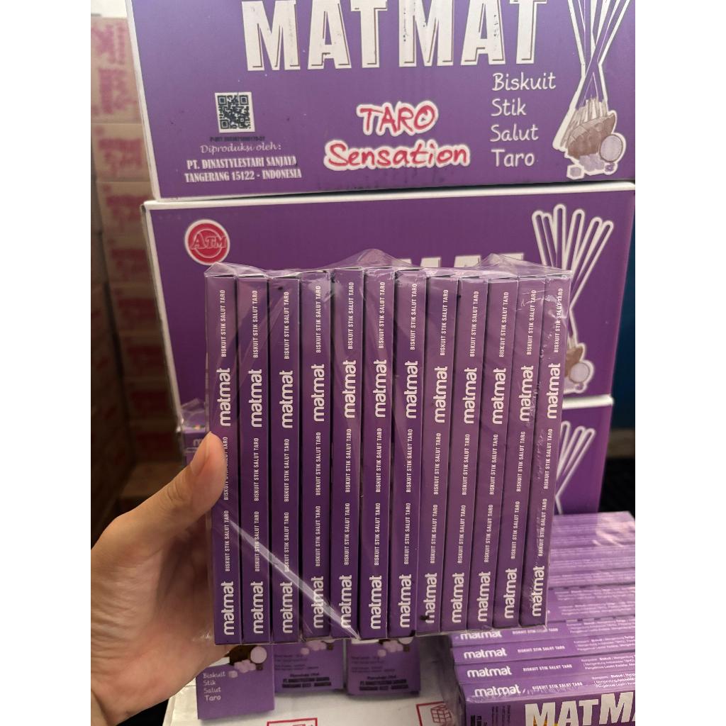 

SNACK TARO - MAT MAT STICK TARO SENSATION 1 PACK ISI 12 PCS