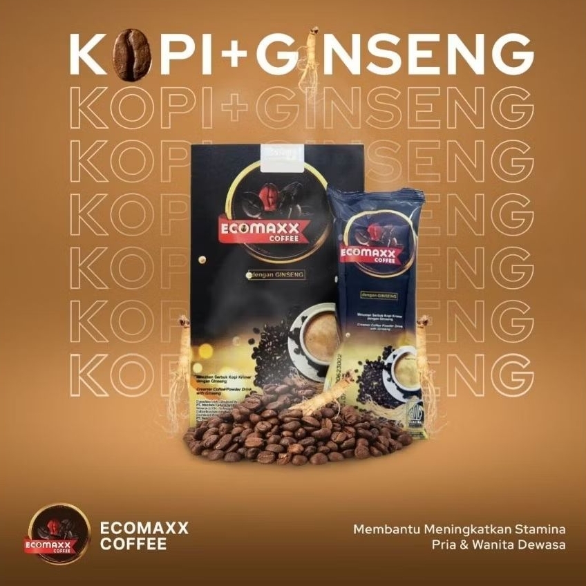 

Ecomaxx Coffee Perpaduan Kopi Dengan Herbal Ginseng