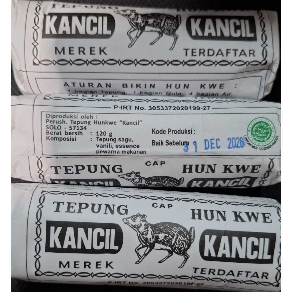

tepung hun kue hungkue cap kancil 120gr