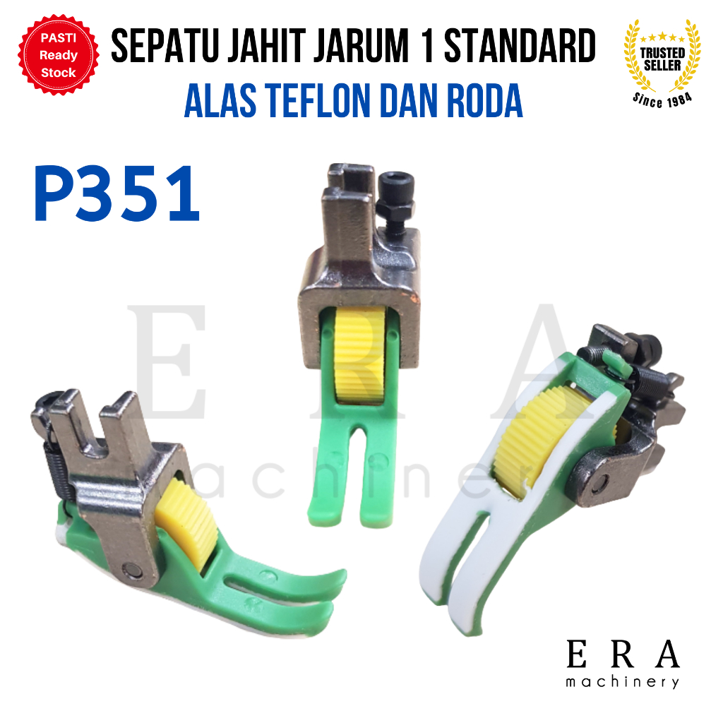 P351 sepatu jahit TEFLON RODA gerigi T351 presser foot high speed single needle jarum 1 industri Bro