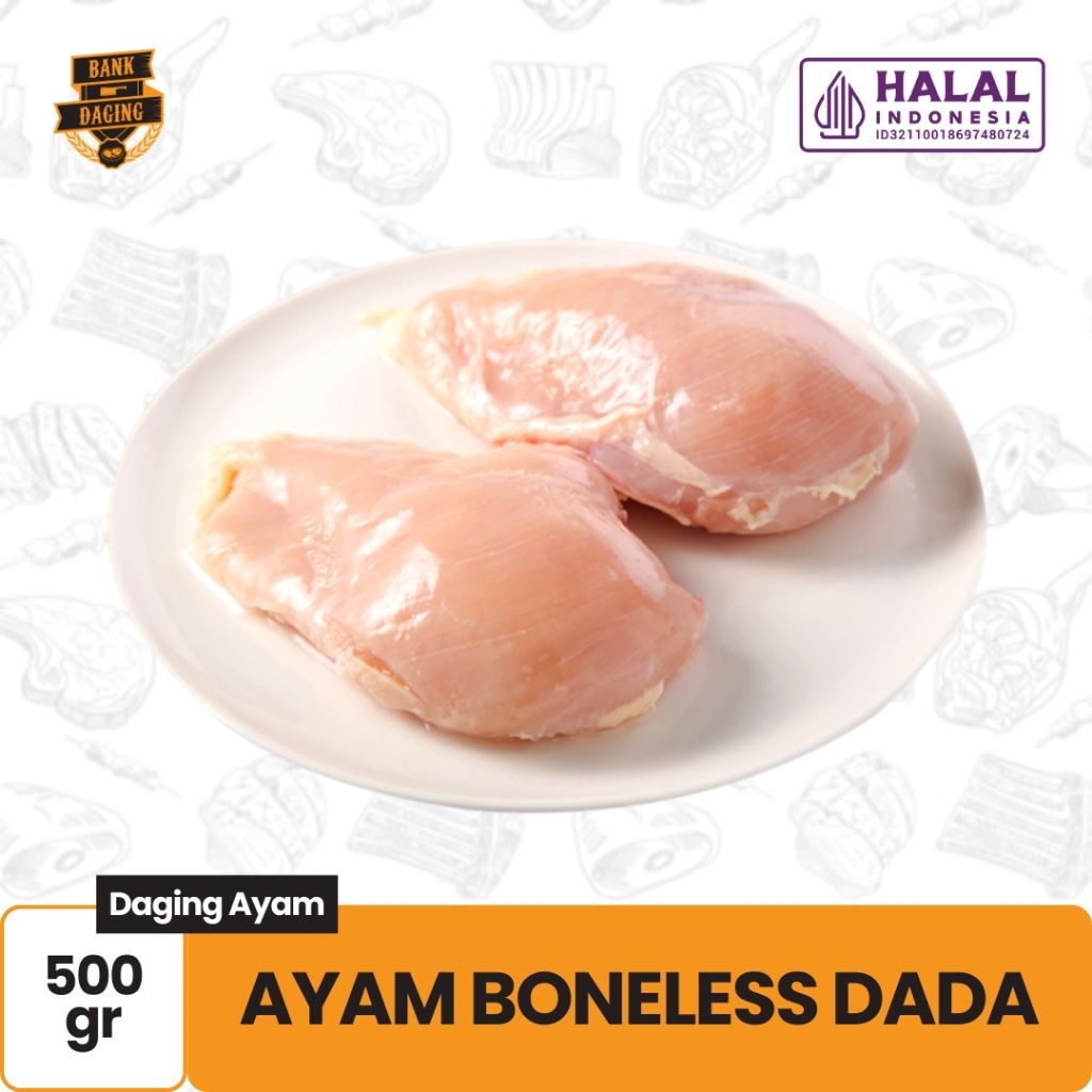 

AYAM BONELESS DADA 500GR BANKDAGING