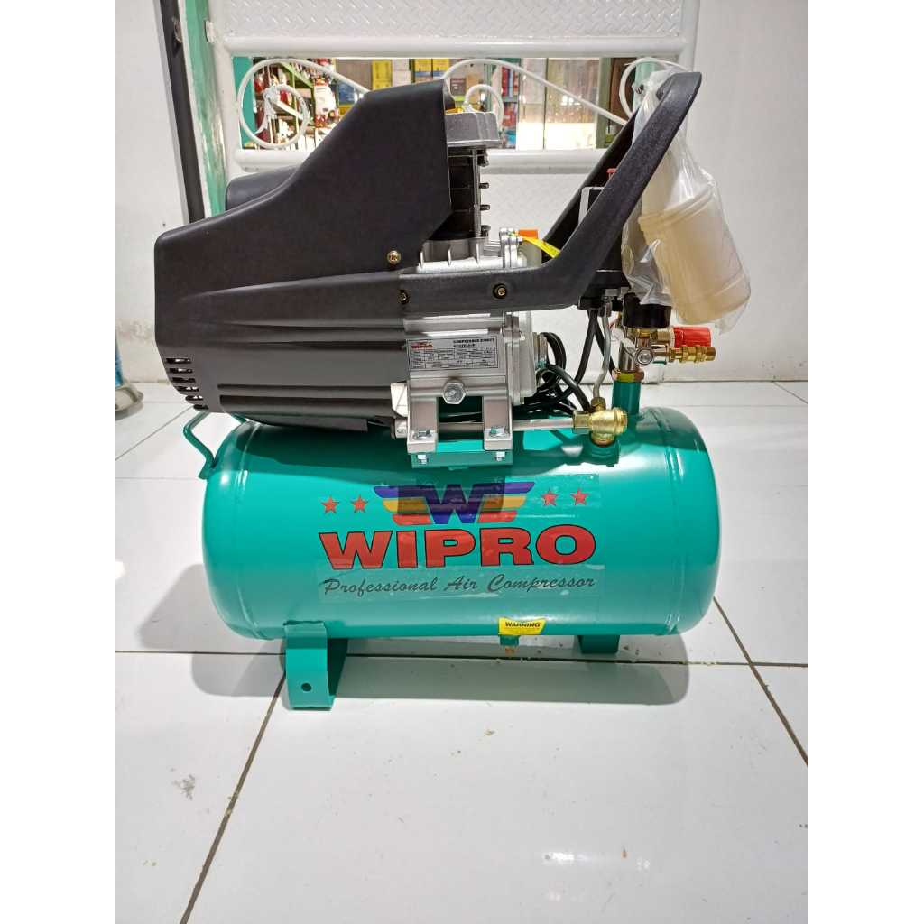 Wipro Gemini 1Hp 24L Portable Kompresor Udara