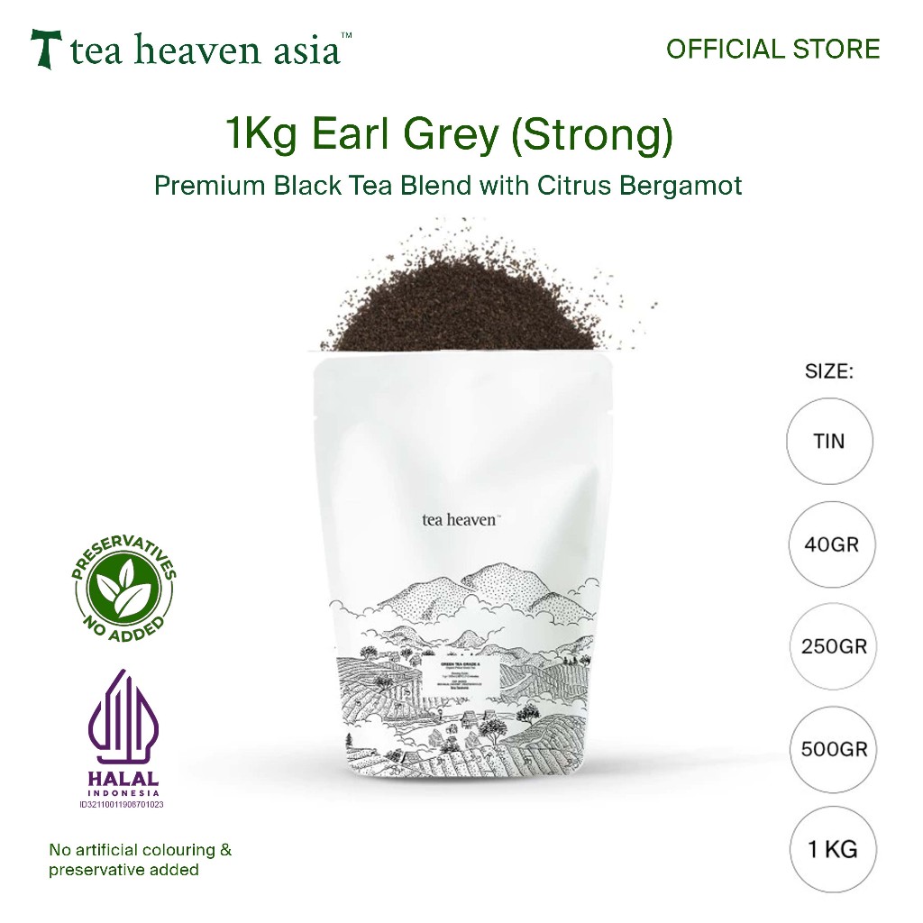 

Tea Heaven Earl Grey Strong Black Tea