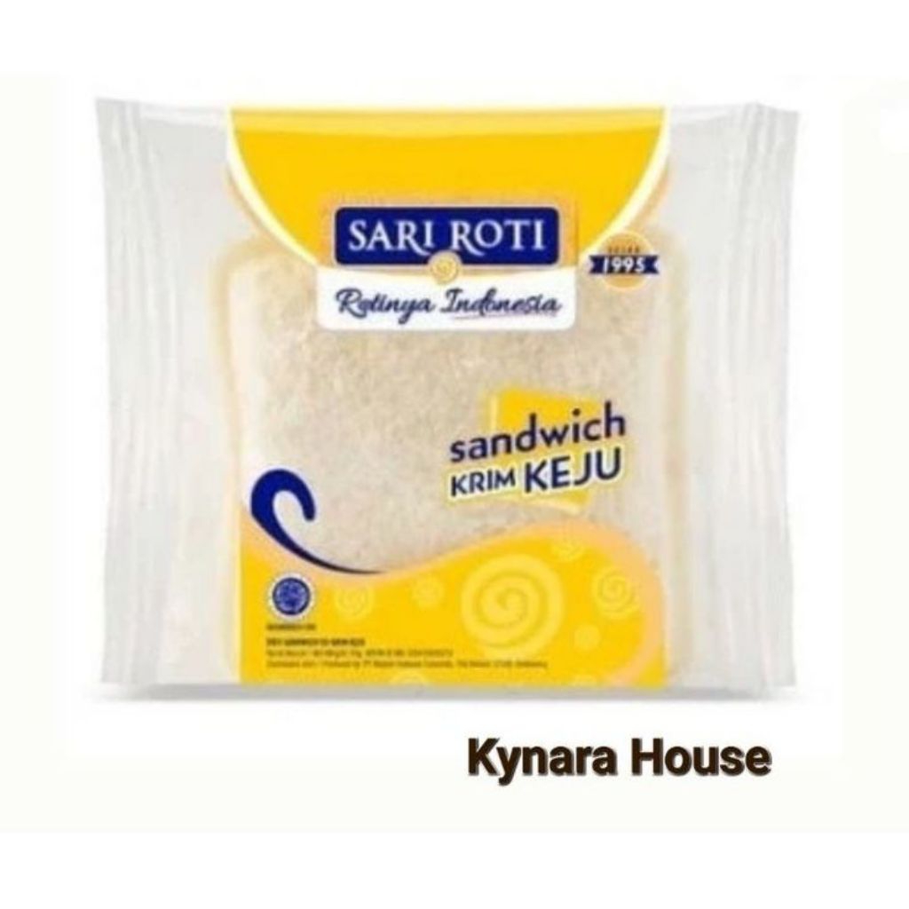 

Sari Roti Sandwich krim keju