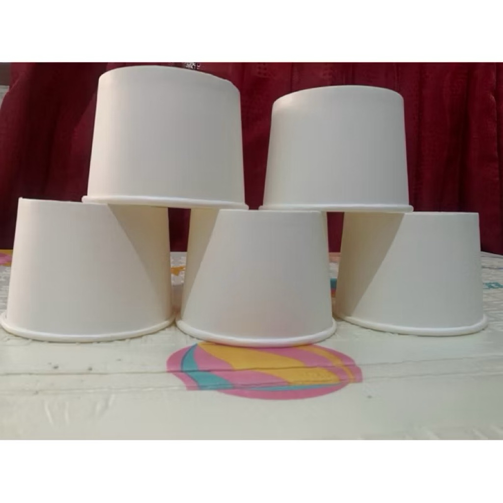Paper Bowl 500 ML dan Tutup || Mangkuk Cup || Cup Soto/Bakso ||
