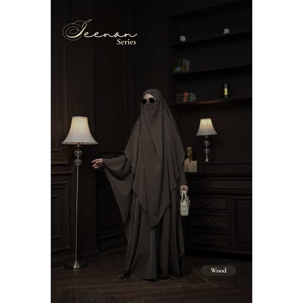 NEW GAMIS DEWASA SYARI JEENAN SERIES BY AFADA HIJAB (1SET FRENCH KHIMAR & KHIMAR NON PAD)