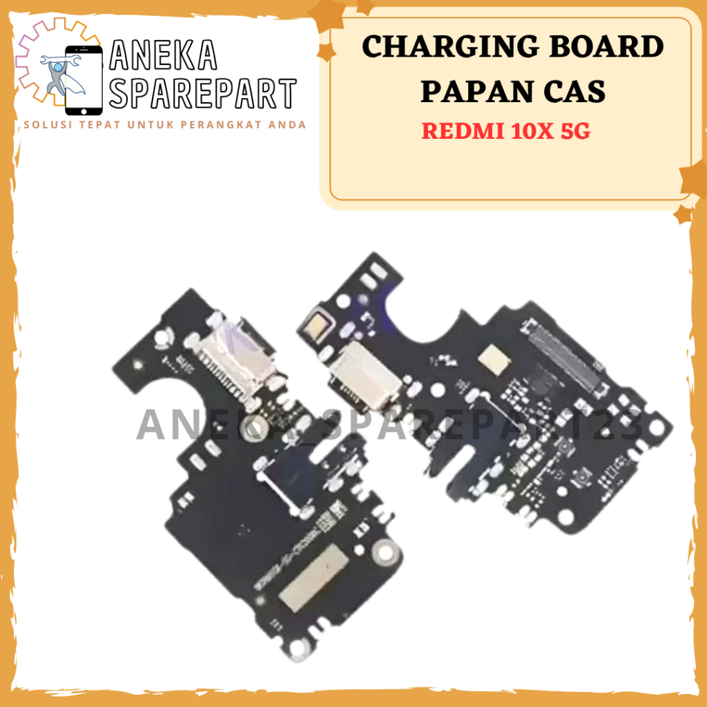 FLEXIBEL PAPAN REDMI 10X 5G KONEKTOR CAS CHARGER HF MIC