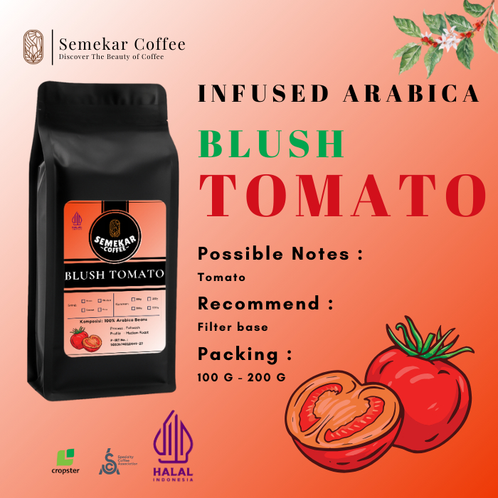 

Semekar Coffee - Biji Kopi Arabica Blush Tomato Roasted Beans