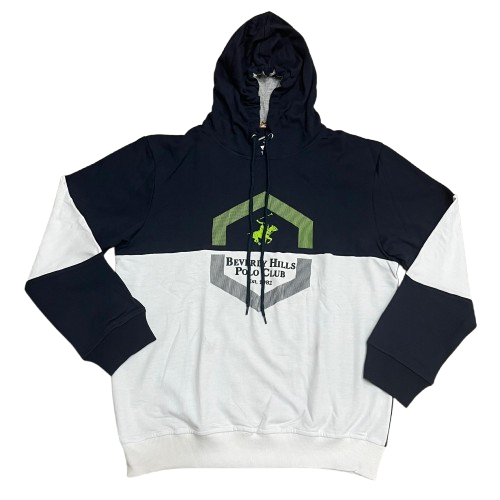 BEVERLY HILLS POLO CLUB Hoodie Men Navy BVM24087