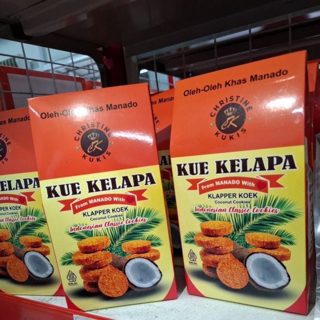 

Klapper Koek (kue kelapa)