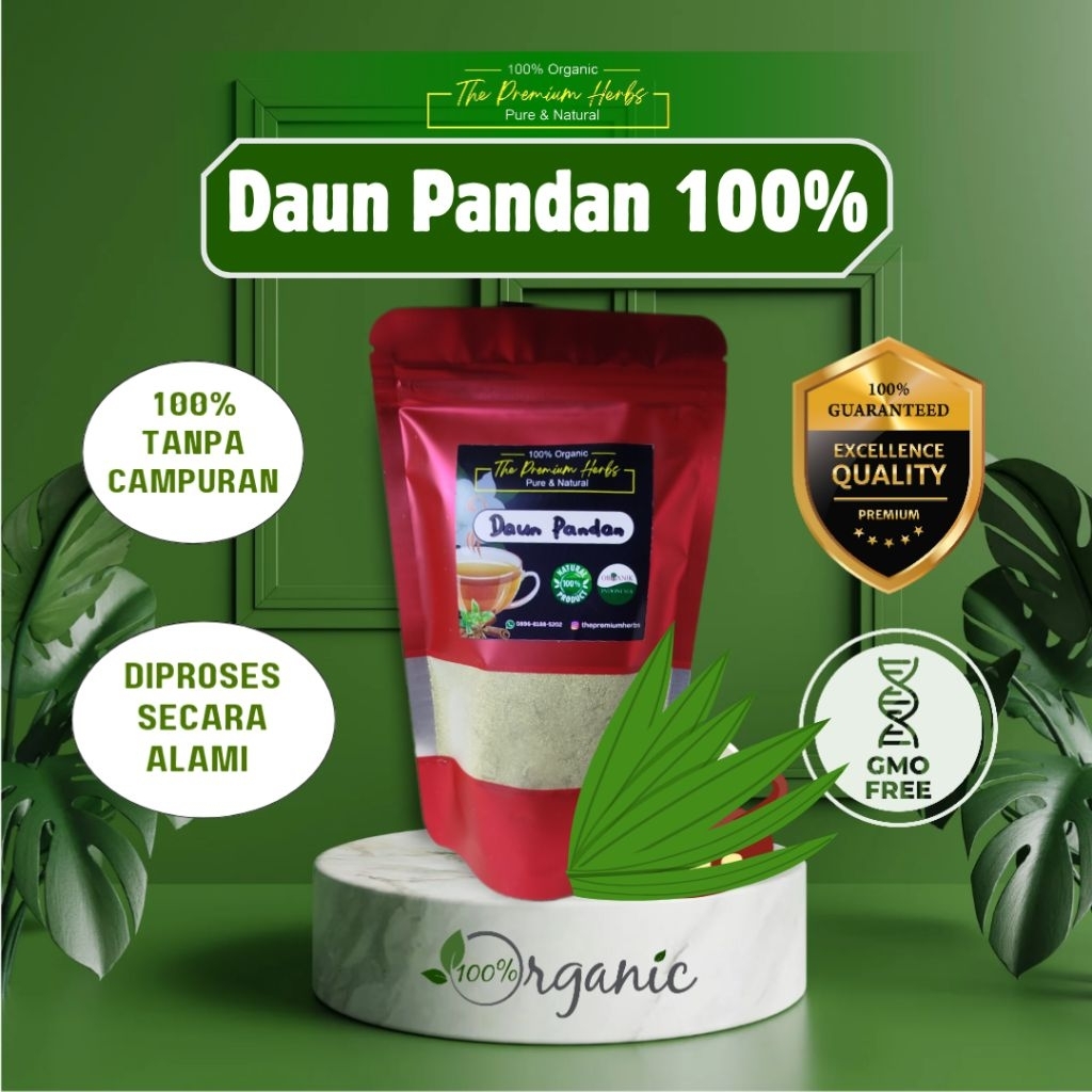 

Daun Pandan Bubuk 100% murni 100gr