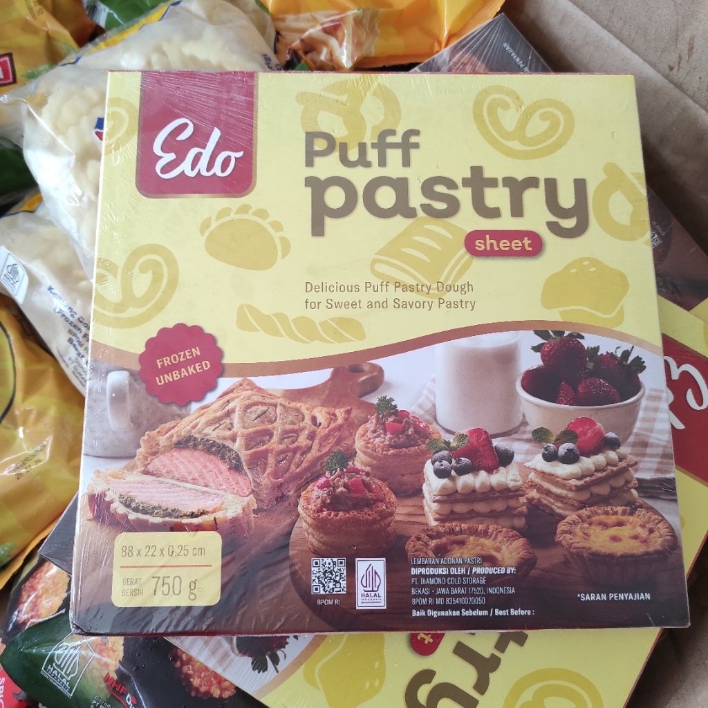 

Edo Puff Pastry 750gr