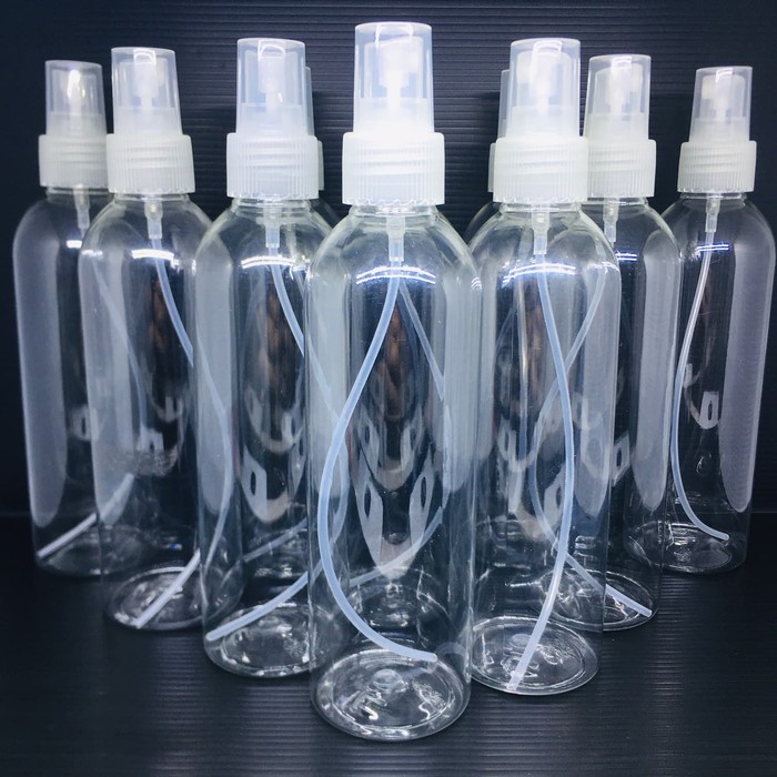 Botol Spray 250ml Bening Tebal / Hand Sanitizer Kemasan 250 ml / Botol Plastik 250ml- ACC01331